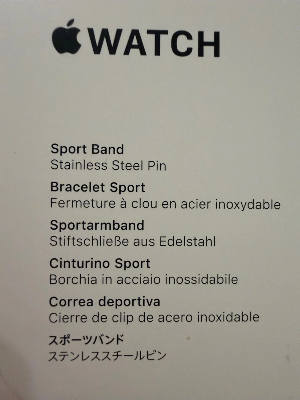 NEW OEM APPLE 40 MM S/M strap Apple Watch Starlight Sport Band for Iwatch SE